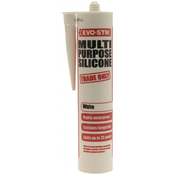 Evo-Stik Multi Purpose White Silicone  - 290ml