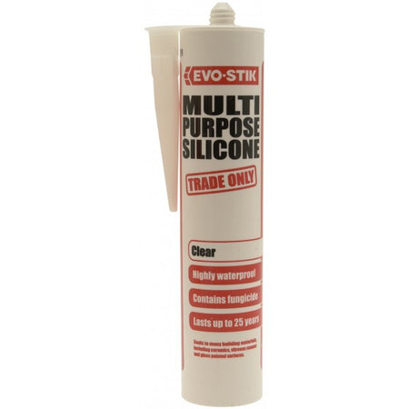 Evo-Stik Multi Purpose Clear Silicone - 280ml