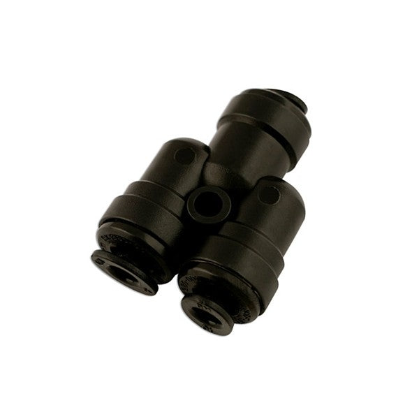 Hose Connector - 2 Way Divider Push-Fit - 10.0mm - Pack Of 5