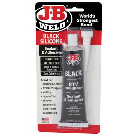 J-B Weld Black Silicone - 85g