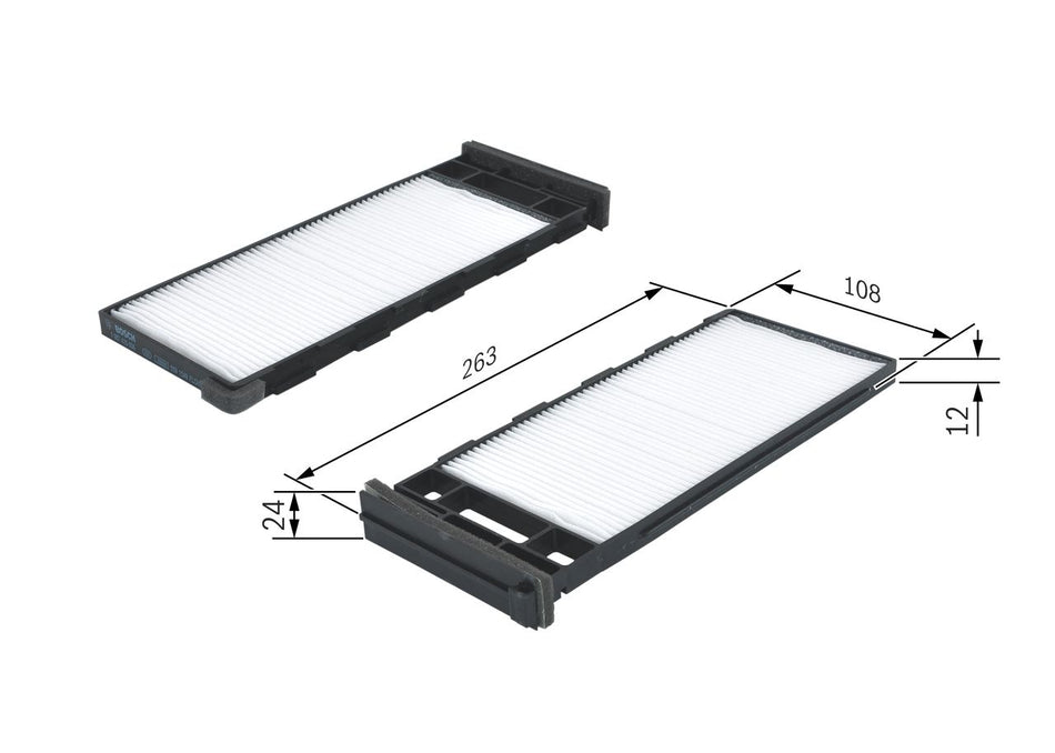 Filter, cabin air - 1 987 435 006