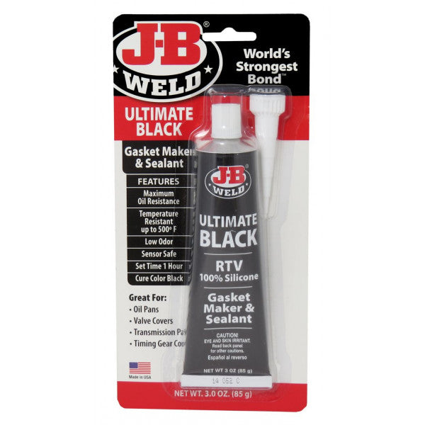 J-B Weld Ultimate Black Silicone - 85g