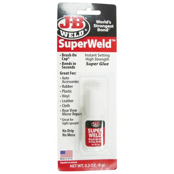 J-B Weld Super Weld Brush on Cap