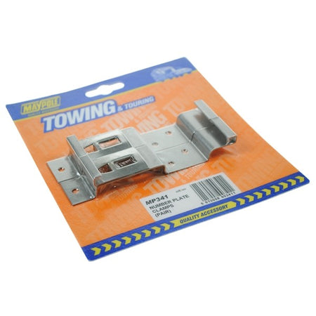 Number Plate Clamps - Pair