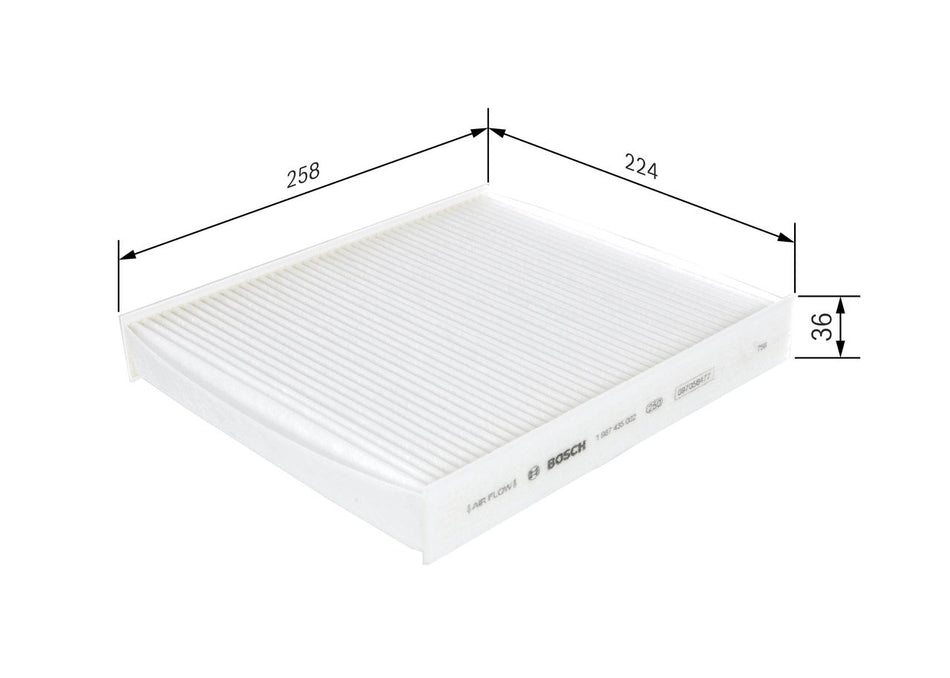 Filter, cabin air - 1 987 435 002