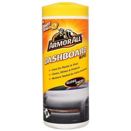 Dashboard Wipes - Gloss Finish - Tub Of 30