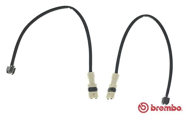 Warning Contact, brake pad wear - A 00 325