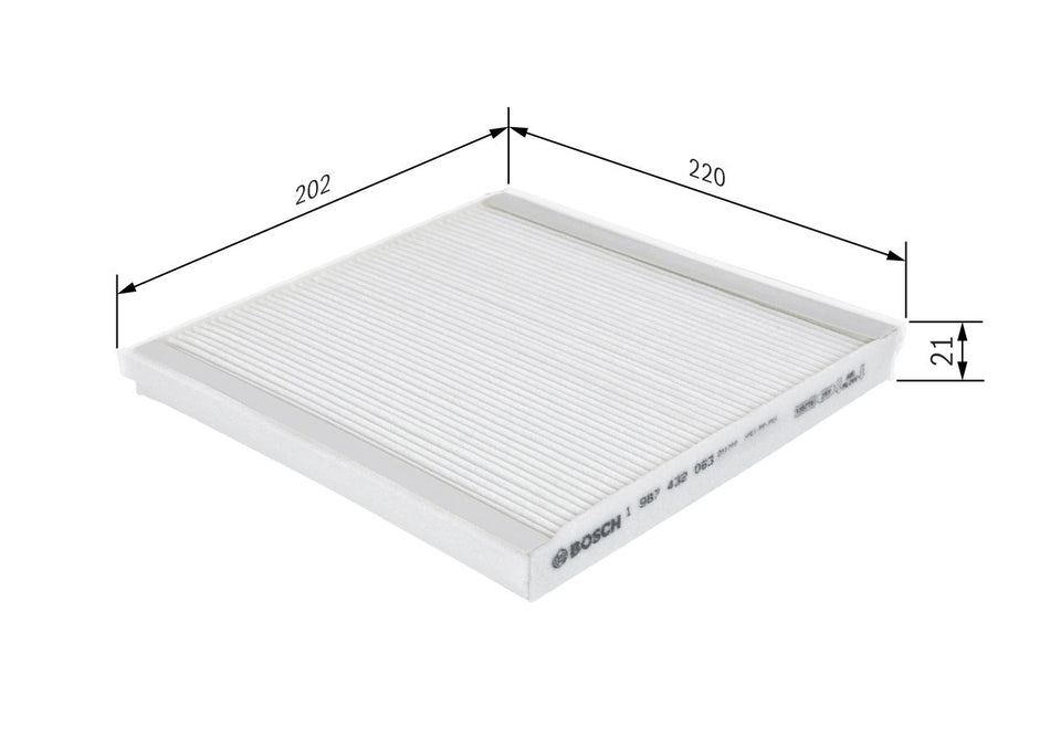 Filter, cabin air - 1 987 432 063