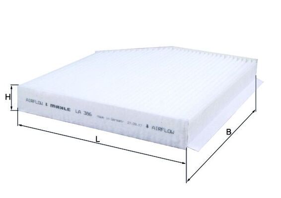 Filter, cabin air - LA 386