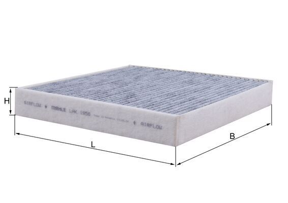 Filter, cabin air - LAK 1956