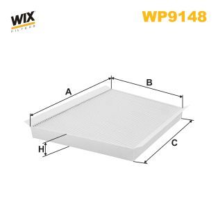 Filter, cabin air - WP9148