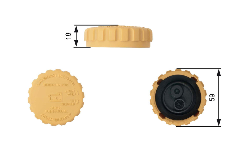 Cap, coolant tank - RC201