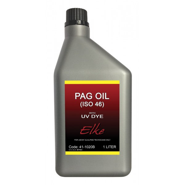 Elke R134a Pag46 Oil with dye - 1 Litre
