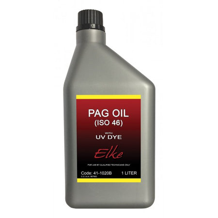 Elke R134a Pag46 Oil with dye - 1 Litre