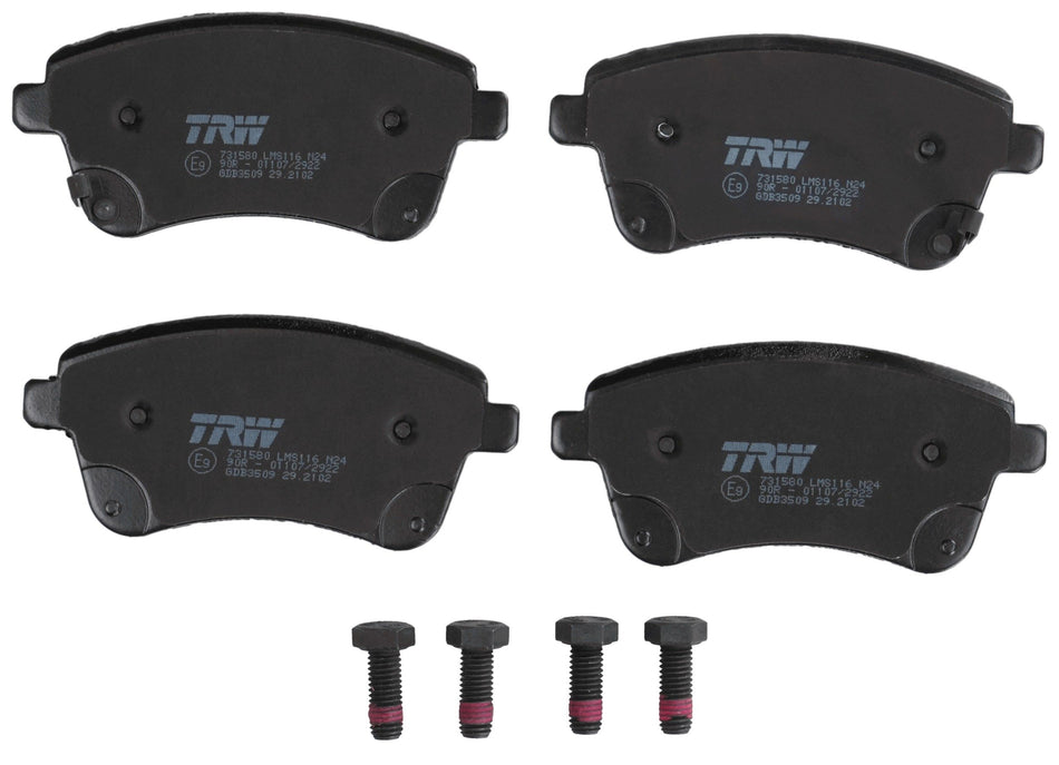 Brake Pad Set, disc brake - GDB3509