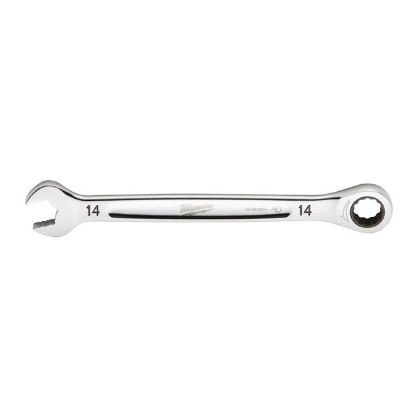 14 mm MAX BITE ratcheting combination spanner