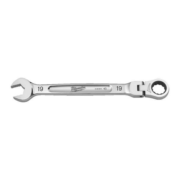 19 mm MAX BITE™ flexible head ratcheting combination spanner -1pc