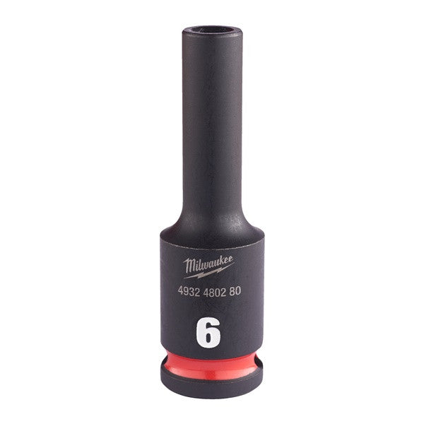 Hex socket ShW 3/8 deep 6mm-1pc