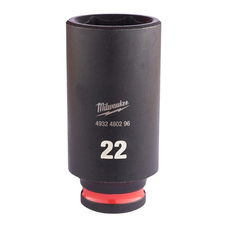 Hex socket ShW 3/8 deep 22mm-1pc