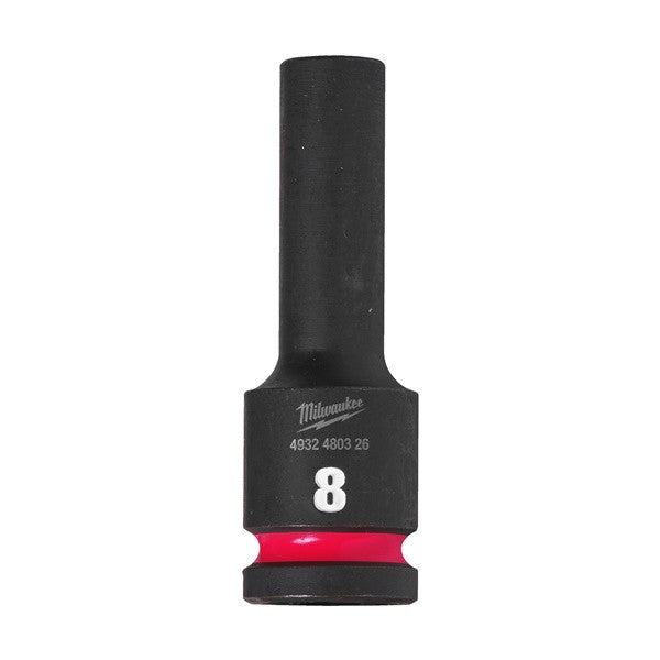 Hex socket ShW 1/2 deep 8mm-1pc