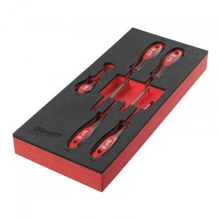 5 pc Tri-Lobe Screwdriver PH Set Foam Insert -5pc