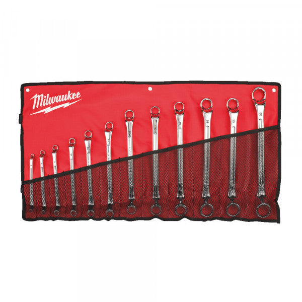 Double Ring Offset Spanner Set - 12 pc