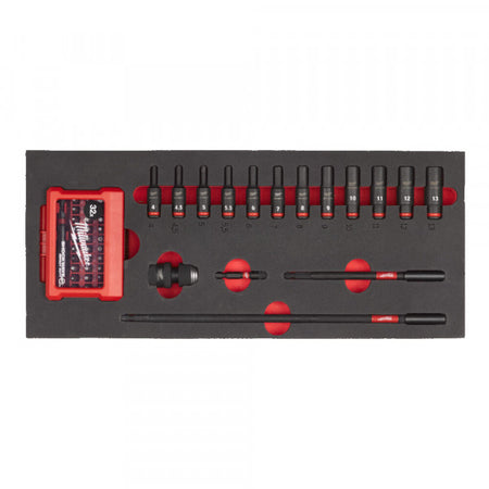 1/4 Skts. deep foam set 1 -17pc