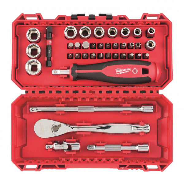 1/4in. Ratchet Driver Socket Set 38pc