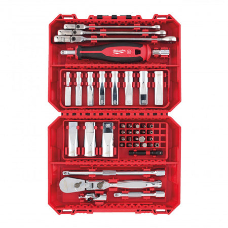 1/4IN Ratchet Span Socket Set 42PC