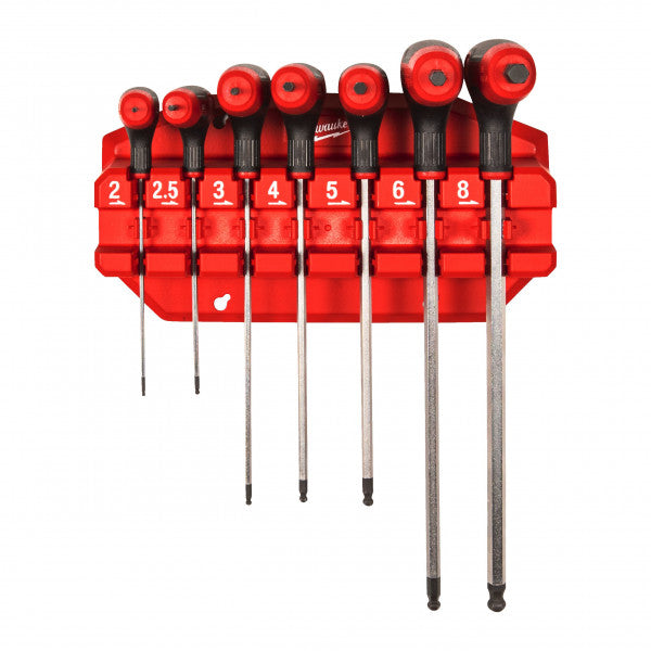 7PC Hexkey Wrenches Set Rack