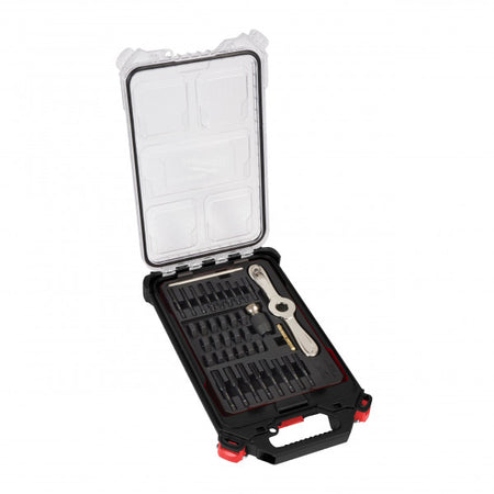 38PC Metric Tap & Die Packout Set With Hex-Lok 2 In 1 Handle