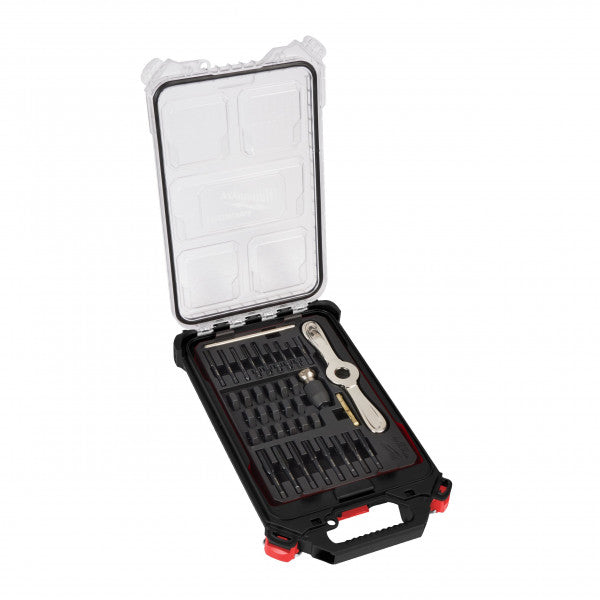 38PC Metric Tap & Die Packout Set With Hex-Lok 2 In 1 Handle