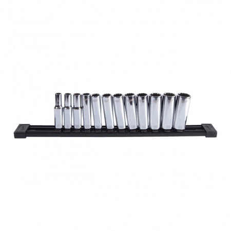 3/8IN Met 12PC Deep 12PT Socket Set