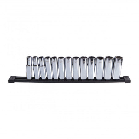 1/2IN Met 13PC Deep 12PT Socket Set