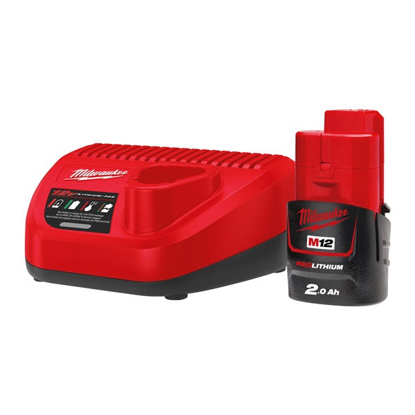 M12 NRG Pack 1 x Charger 1x Battery 2.0Ah