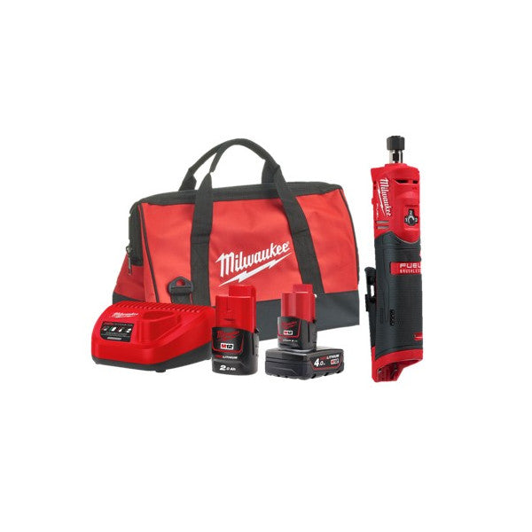 M12 Fuel  Straight Die Grinder Battery & Charger Included