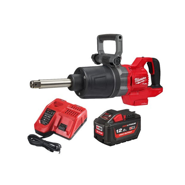 M18 Fuel One-Key 1in. High Torque D-Handle Impact Wrench Long Anvil Battery & Charger Included