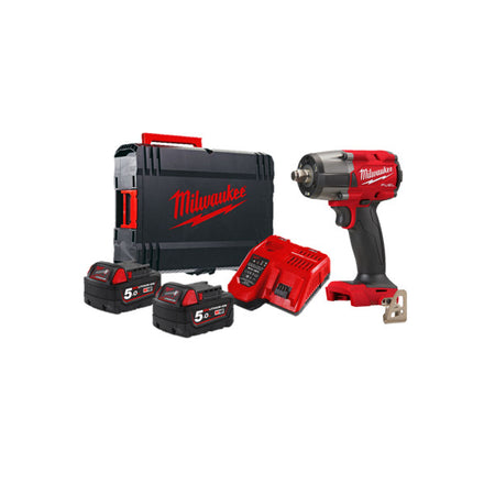 M18 Fuel 1/2in. Mid-Torque Impact Wrench With Friction Ring Battery & Charger Included