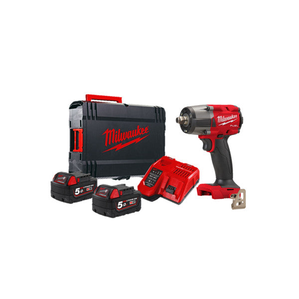 M18 Fuel 3/8in. Mid Torque Impact Wrench With Friction Ring  Battery & Charger Included