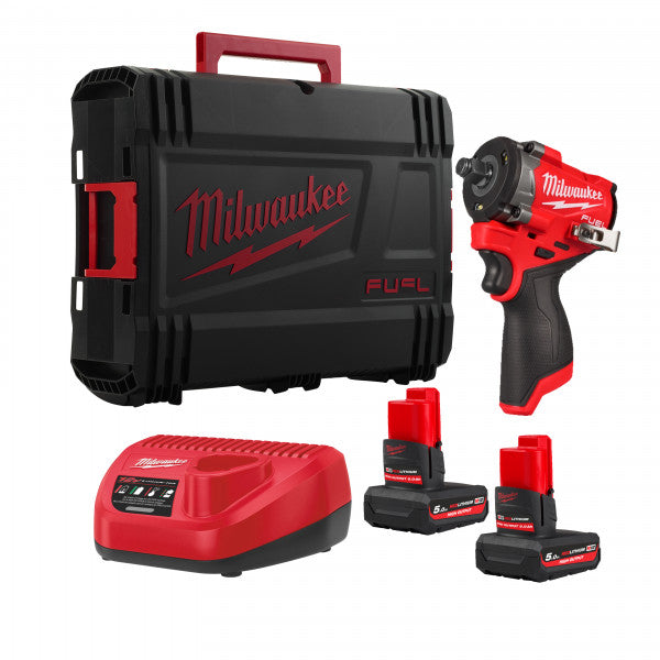 M12 FUEL Brushless 3rd Gen. 1/2in. Compact Impact Wrench With Friction Ring Kit