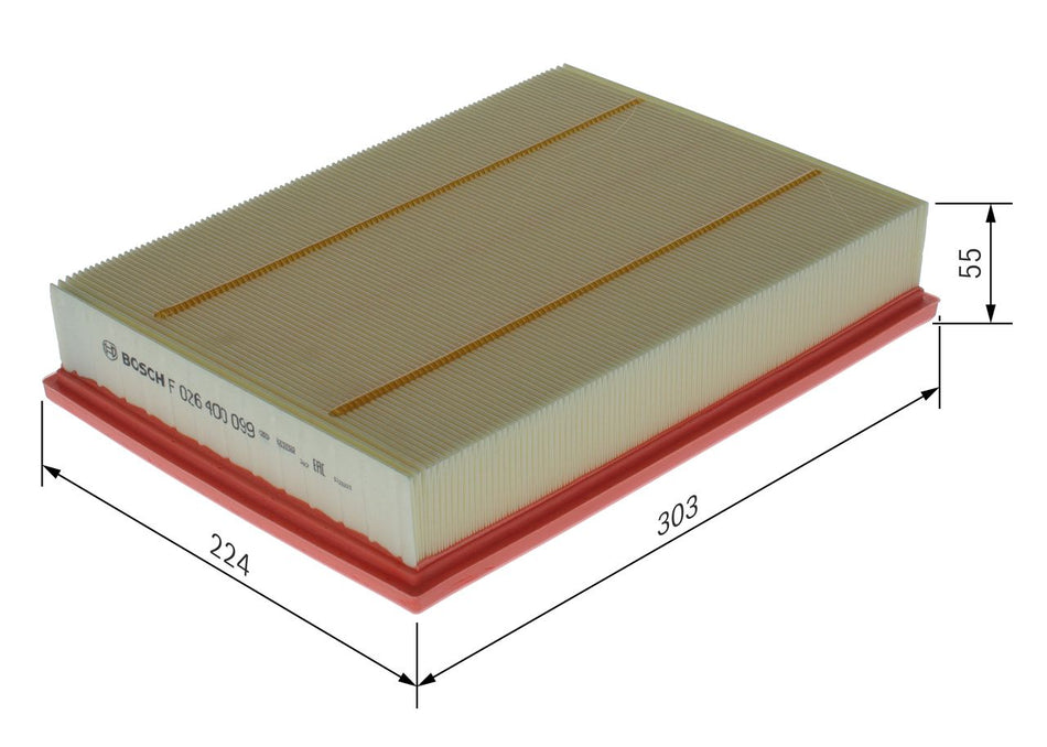 Air Filter - F 026 400 099