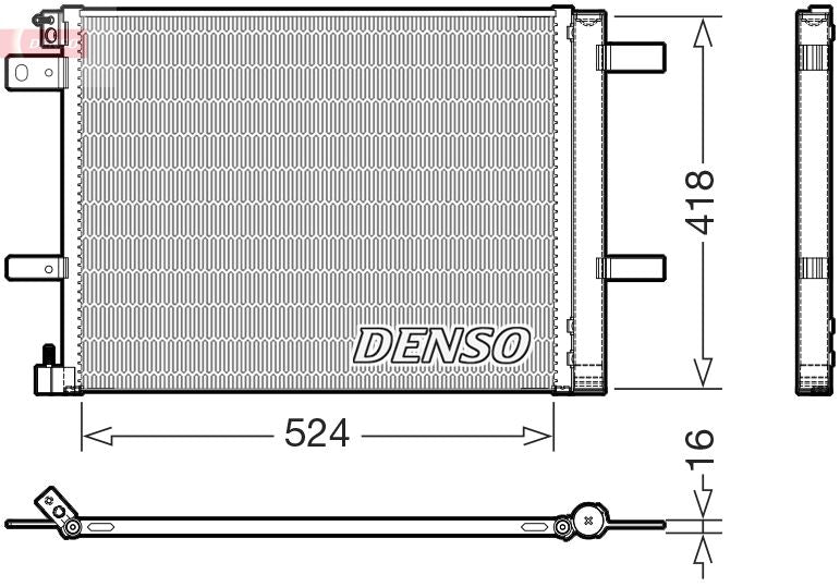 Condenser, air conditioning - DCN07062