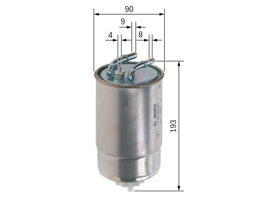 Fuel Filter - F 026 402 051