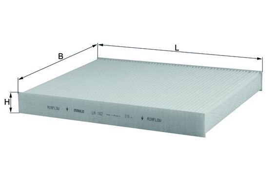 Filter, cabin air - LA 182