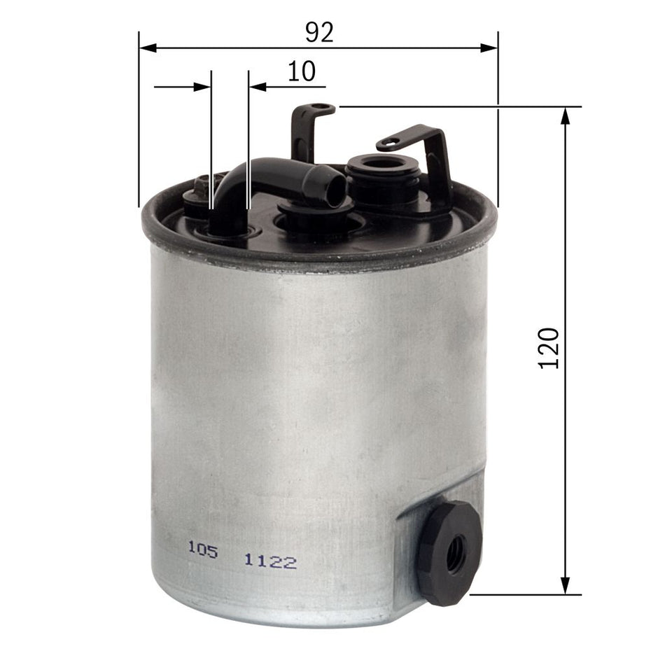 Fuel Filter - F 026 402 044