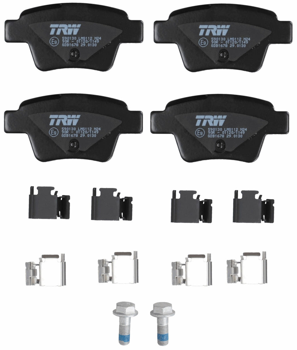 Brake Pad Set, disc brake - GDB1678