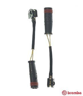 Warning Contact, brake pad wear - A 00 277