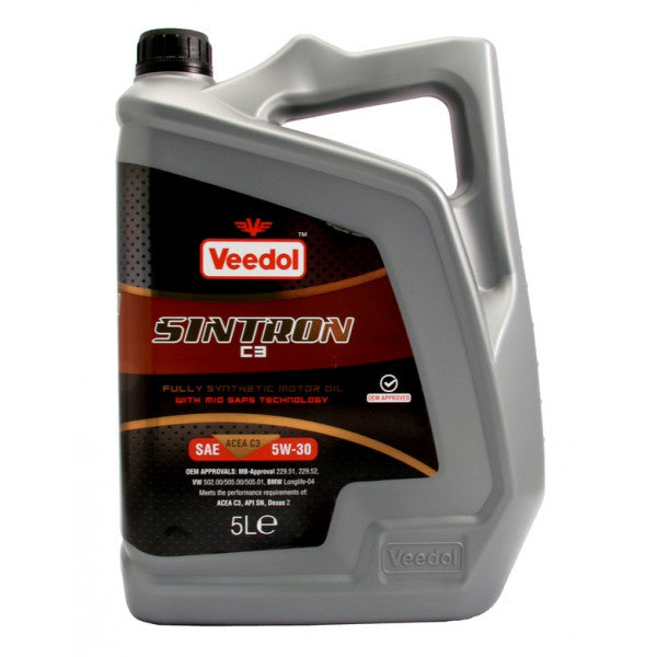 Veedol Sintron C3 5W30 - 5 Litre