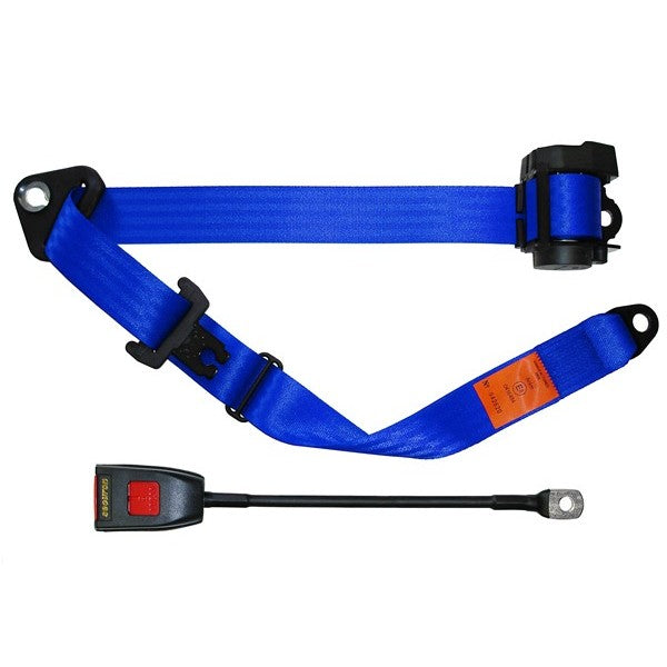 Seat Belt - Auto Lap & Diagonal - Blue