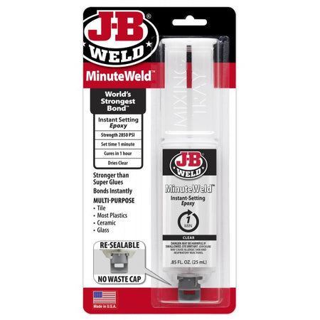 J-B Weld Minute Weld Syringe